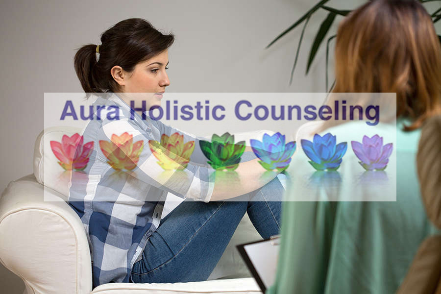 Women in Aura Holistic Psychotherapist Session