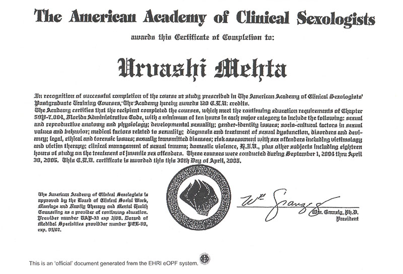 Certificate of Completion _ The American Academy of Clinical Sexologists